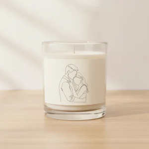 Glass Jar Soy Wax Candle