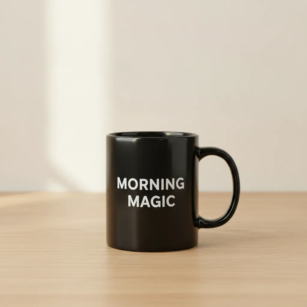 Black Glossy Mug - Image 2